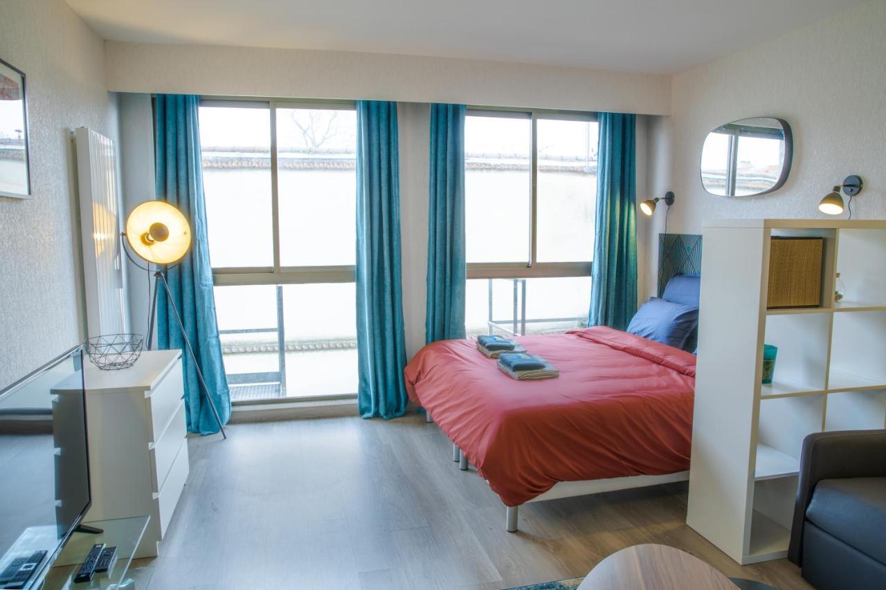 Grand Studio Stan Nancy - Calme, Cosy, Lumineux Apartment Exterior foto